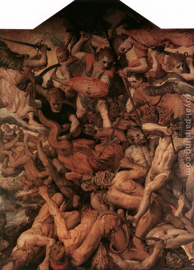 Frans Floris : The Fall of the Rebellious Angels